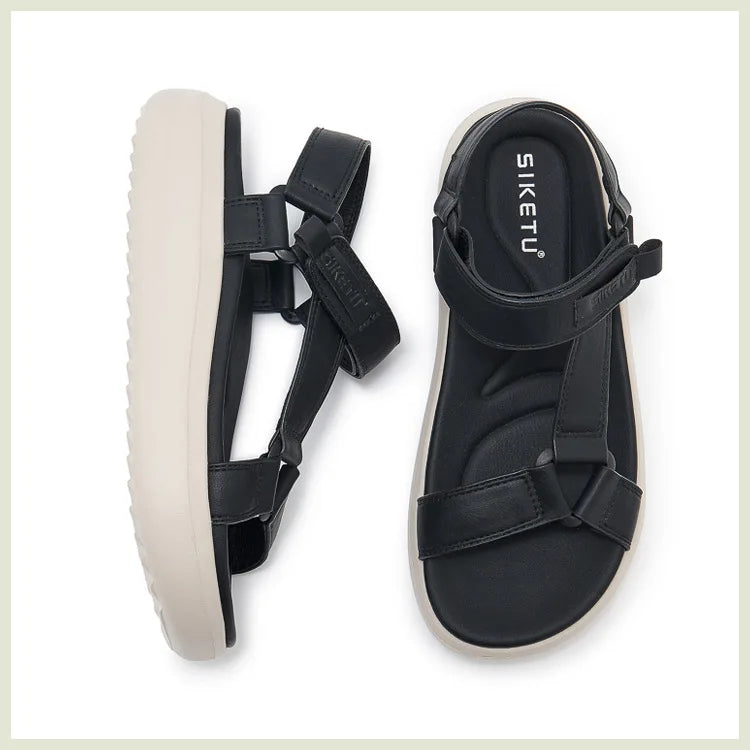 Sandals for Women's 2026 Summer New Lightweight Sandals for Casual Sports Comfort Thick Bottom Large Platform Womens Shoes