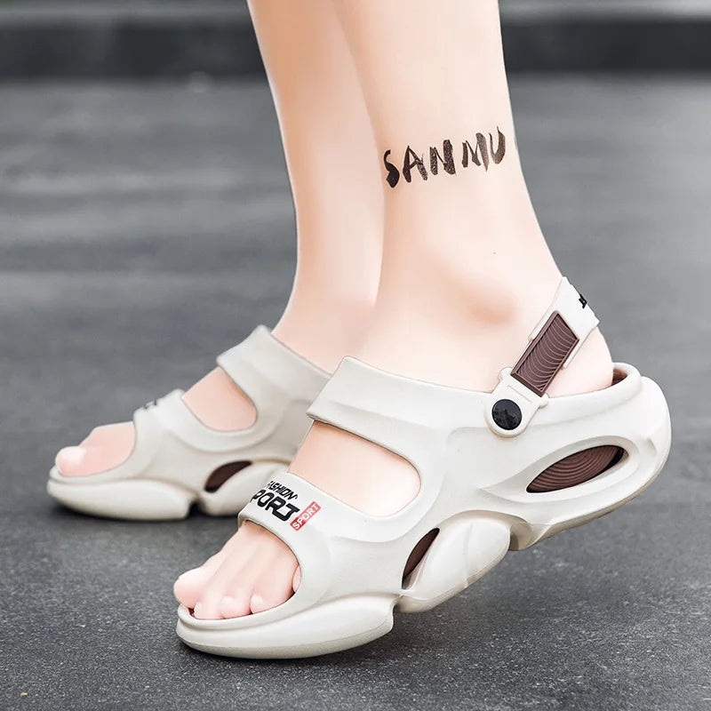 Men's Non-Slip Sports Sandals — Lightweight, Dual-Purpose for Indoor & Outdoor Use