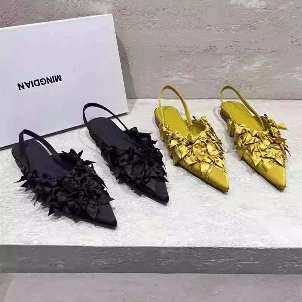 Pointed Toe Flat Sandals for Women — Elegant & Effortlessly Stylish