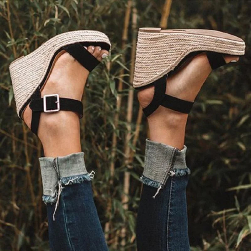 Women's Sandals Fashion Casual Wedge Sandal Outdoor Comfort Sport Sandal Designer Platform Sandals for Women High Heel Sandalias
