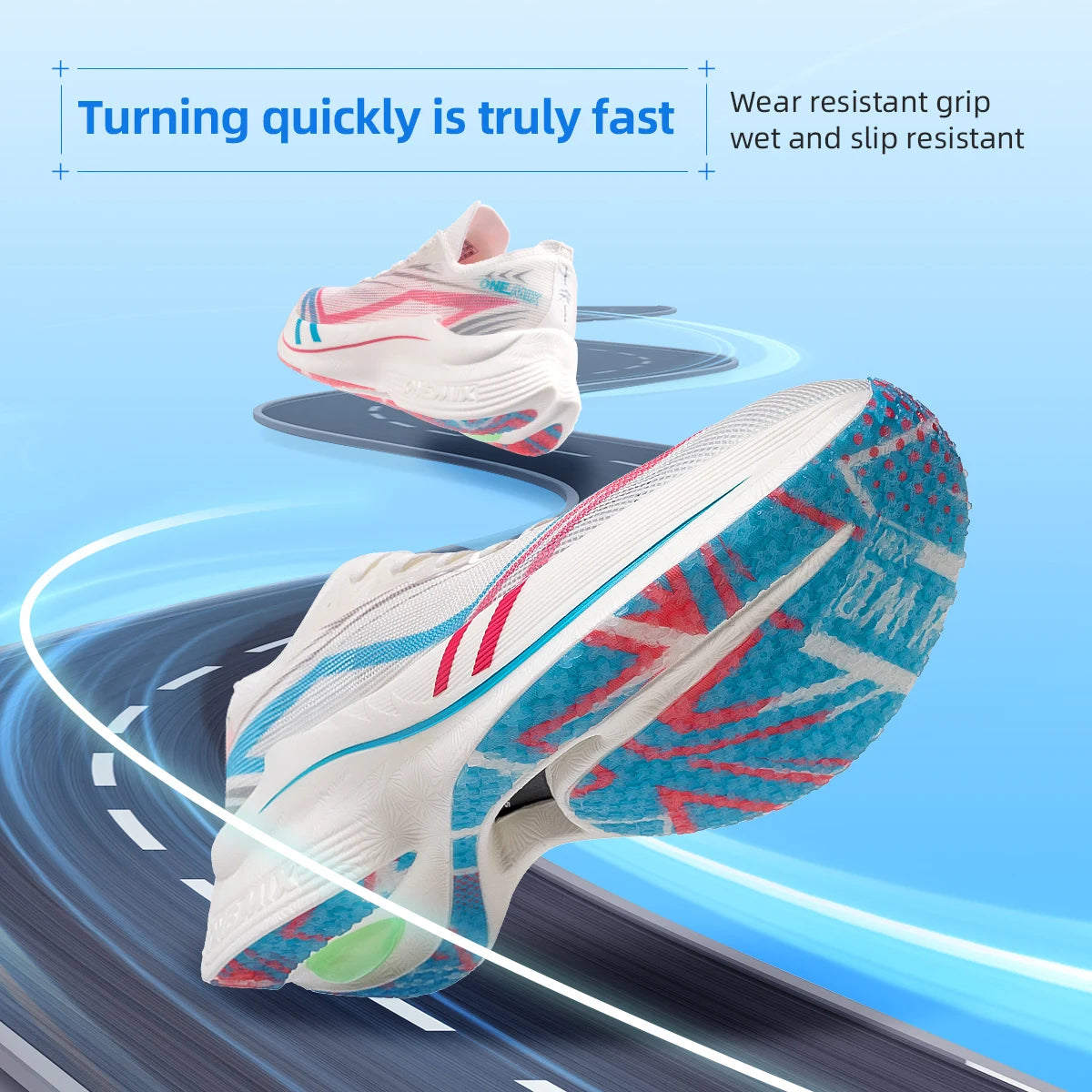 Carbon Plate Marathon Running Shoe — Ultralight, Shock-Absorbing & Built to Break Your Personal Best