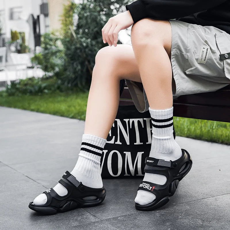 Men's Non-Slip Sports Sandals — Lightweight, Dual-Purpose for Indoor & Outdoor Use