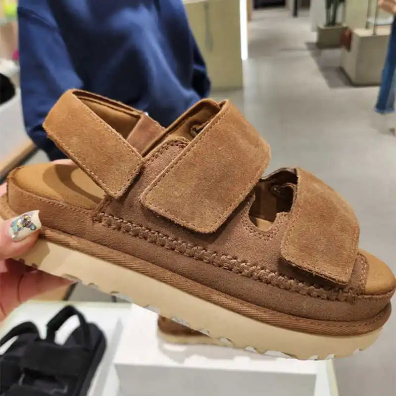 Waterproof Platform Sandals for Women — Stylish, Comfortable & Anti-Slip All Day