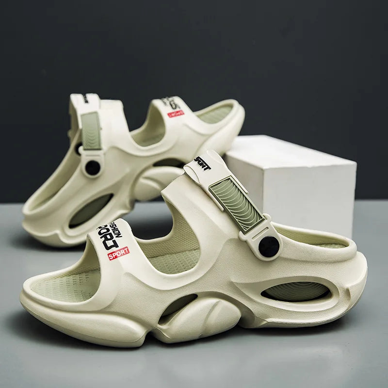 Men's Non-Slip Sports Sandals — Lightweight, Dual-Purpose for Indoor & Outdoor Use