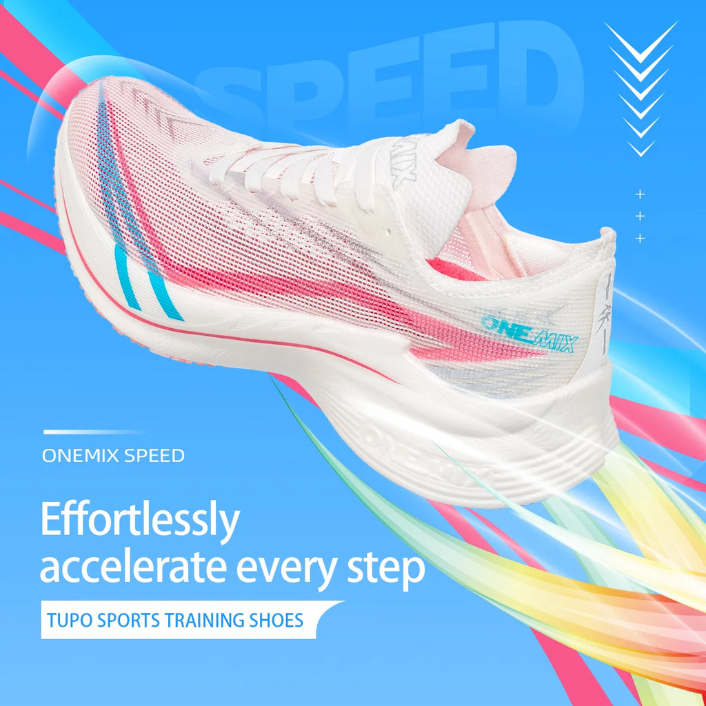 Carbon Plate Marathon Running Shoe — Ultralight, Shock-Absorbing & Built to Break Your Personal Best
