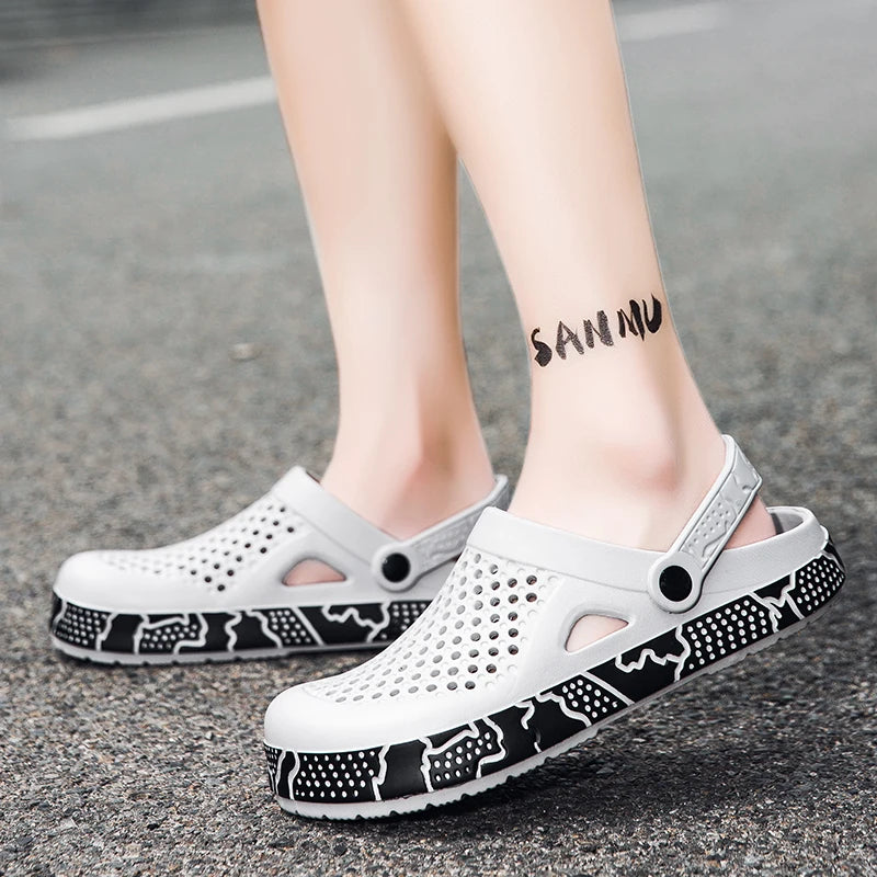 Men's Sandals Are Comfortable, Lightweight, Non-Slip, and Suitable for Indoor and Outdoor Use, Garden, and Beach