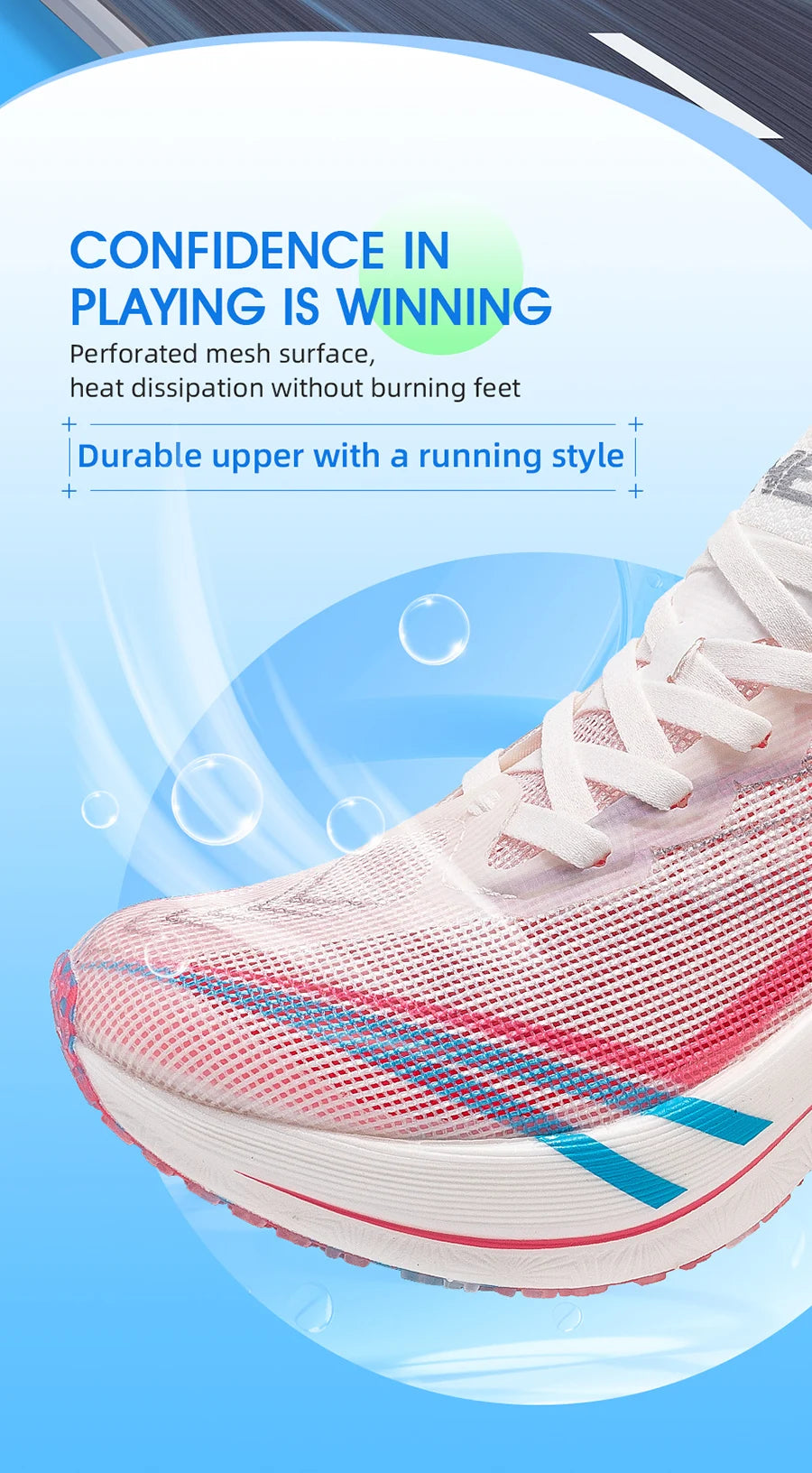 Carbon Plate Marathon Running Shoe — Ultralight, Shock-Absorbing & Built to Break Your Personal Best