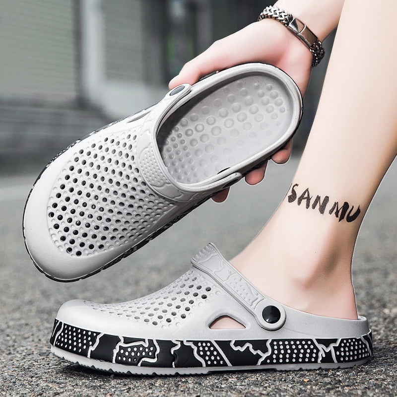 Men's Sandals Are Comfortable, Lightweight, Non-Slip, and Suitable for Indoor and Outdoor Use, Garden, and Beach