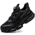 Men's Safety Shoes Protection And Elastic Safety Boots Fashionable Casual Shoes Breathable Odor Protection Men's Work Shoes