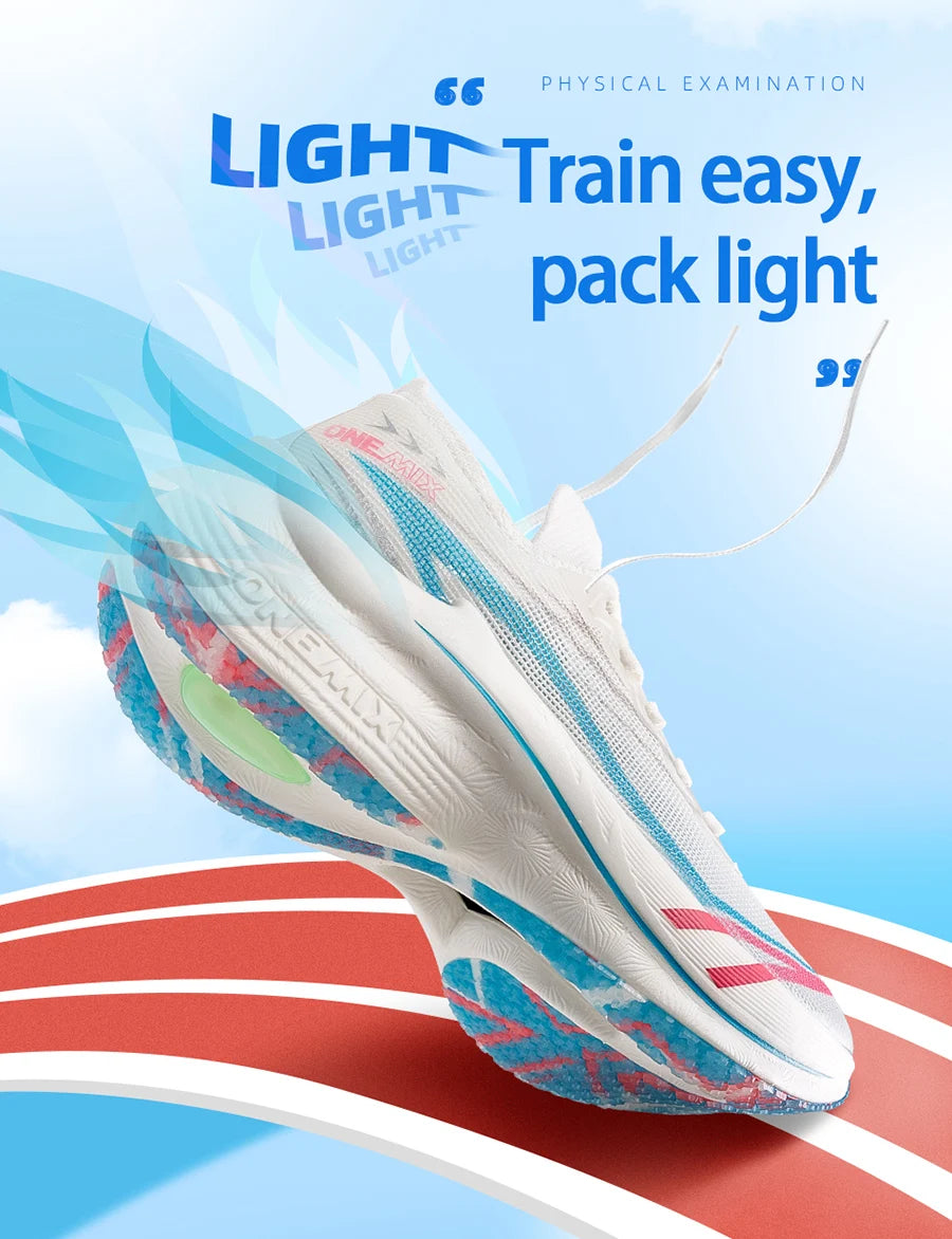 Carbon Plate Marathon Running Shoe — Ultralight, Shock-Absorbing & Built to Break Your Personal Best