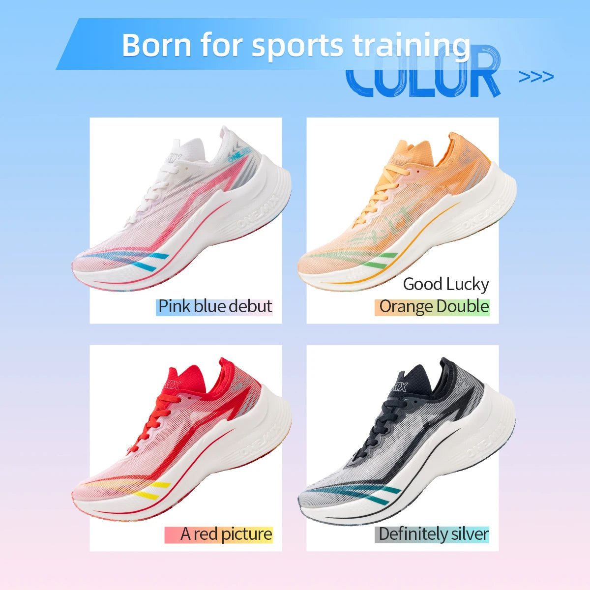 Carbon Plate Marathon Running Shoe — Ultralight, Shock-Absorbing & Built to Break Your Personal Best