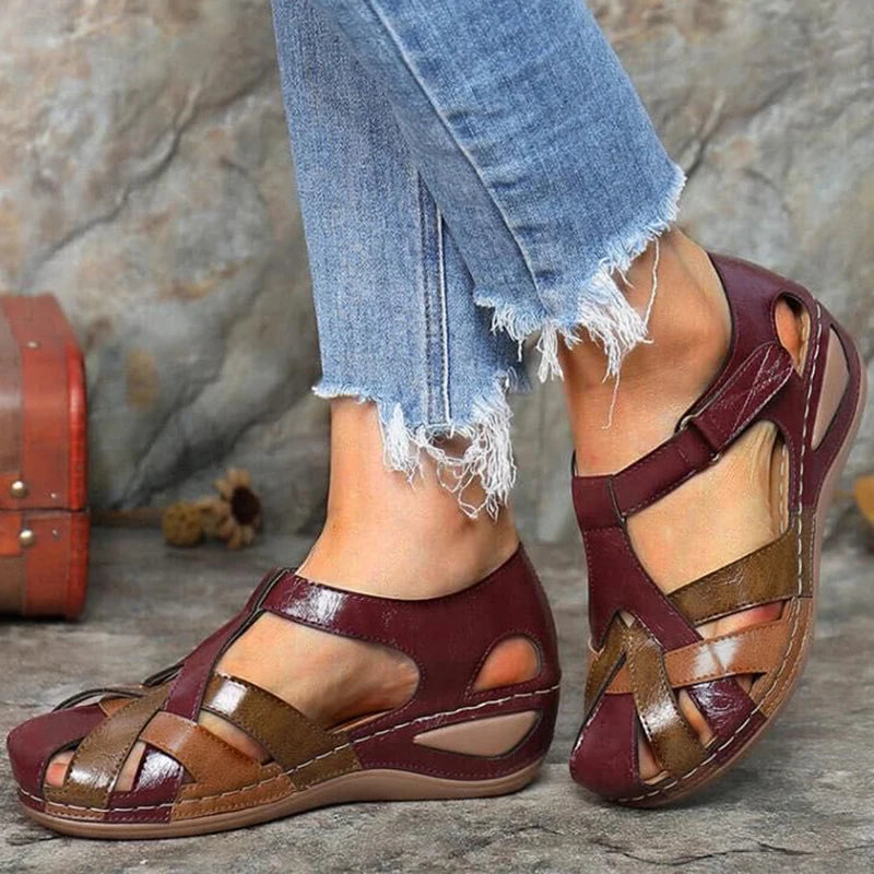 Summer Sandals Women Shoes Outdoor Walking Shoes Non-Slip Sandals Ladies Wedge Sandals Woman Casual Sandal Women Footwear Female