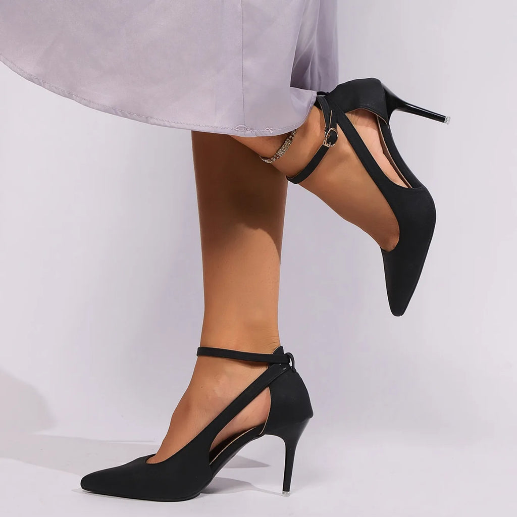 Women Sandals Summer Hot New Fashion Sexy Sandals Pointed Toe Outdoor Beach Shoes for Women Office Shallow High Heels Sandals