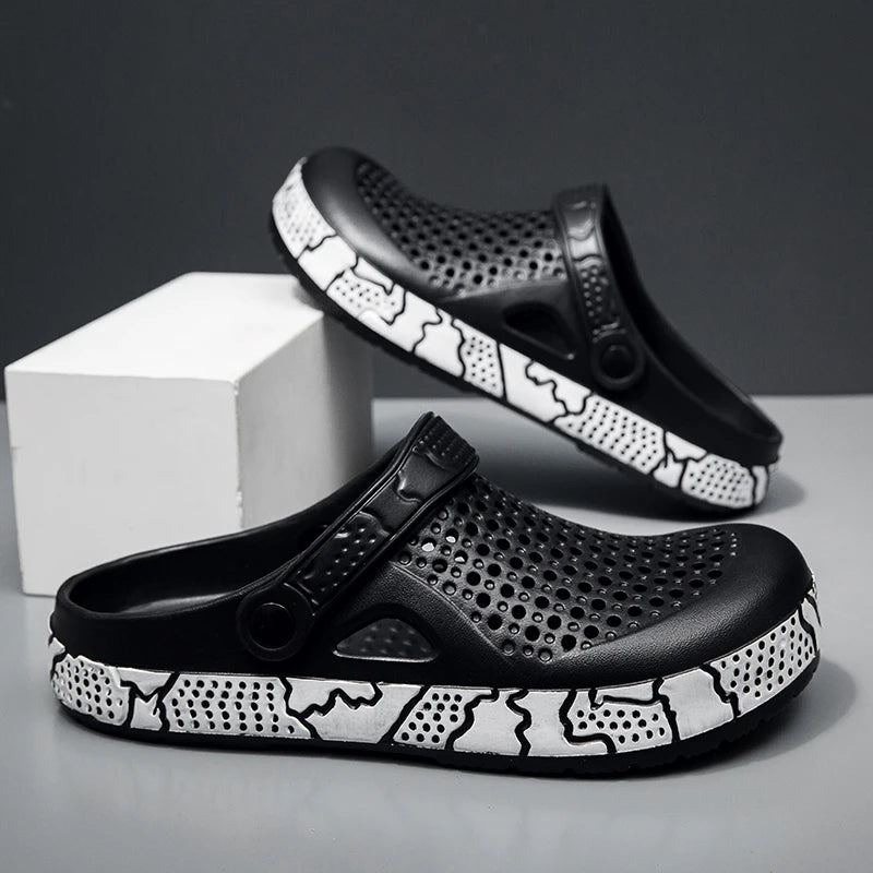 Men's Sandals Are Comfortable, Lightweight, Non-Slip, and Suitable for Indoor and Outdoor Use, Garden, and Beach