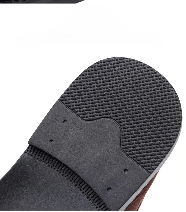 Sandals for Men Brand Casual Shoes Outdoor Fashion Men's Slippers Comfortable Beach Shoes High Quality Leather Men Flat Sandals
