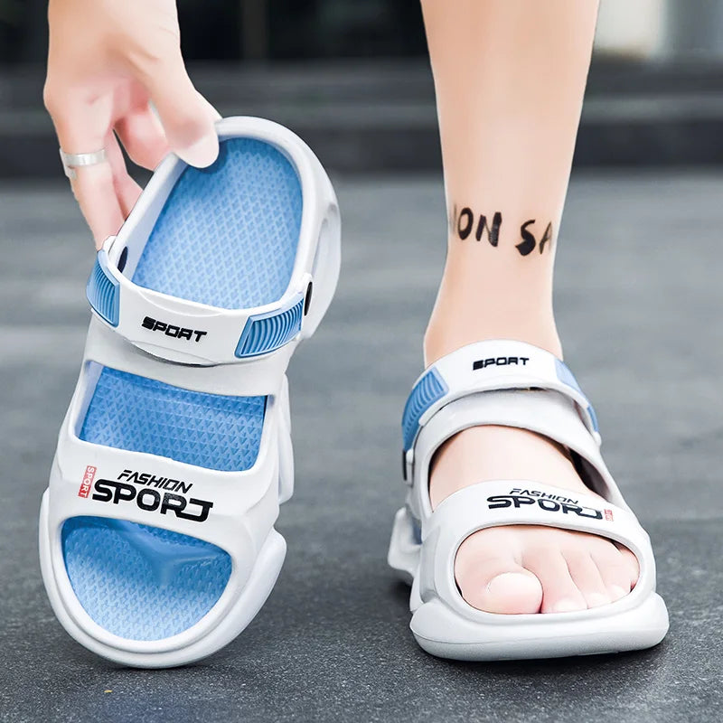 Men's Non-Slip Sports Sandals — Lightweight, Dual-Purpose for Indoor & Outdoor Use
