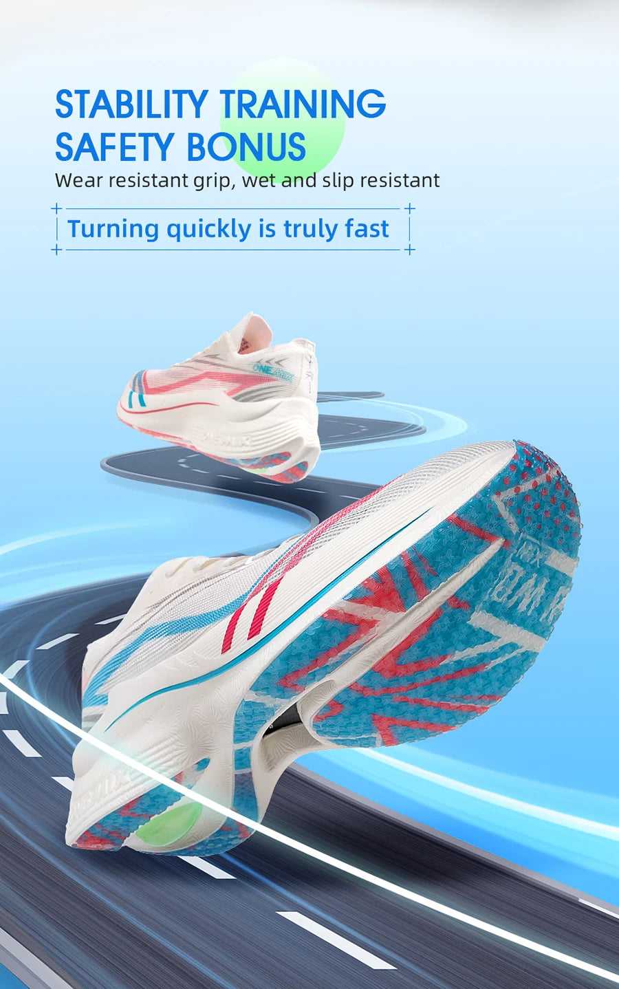 Carbon Plate Marathon Running Shoe — Ultralight, Shock-Absorbing & Built to Break Your Personal Best