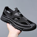 Sandals for Men Fashion Outdoor Casual Sport Sandals Summer Breathable Hollow Out Mesh Shoes for Men Non-slip Platform Sandalias