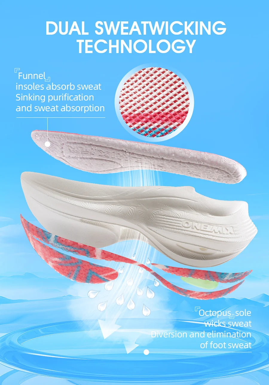 Carbon Plate Marathon Running Shoe — Ultralight, Shock-Absorbing & Built to Break Your Personal Best