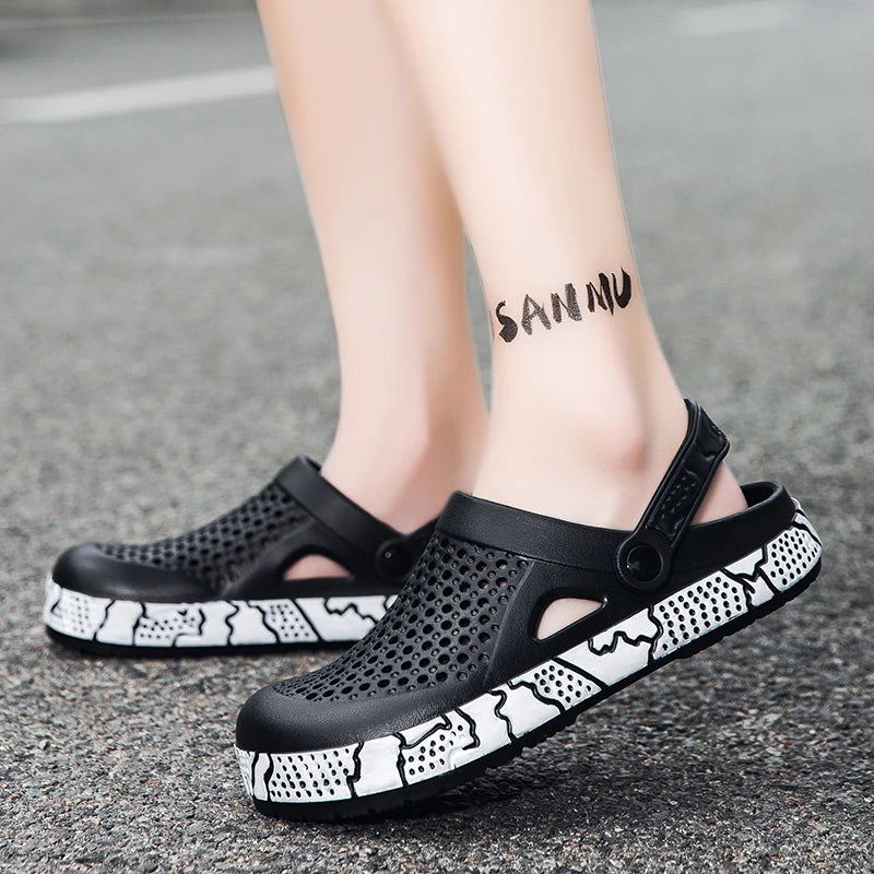 Men's Sandals Are Comfortable, Lightweight, Non-Slip, and Suitable for Indoor and Outdoor Use, Garden, and Beach