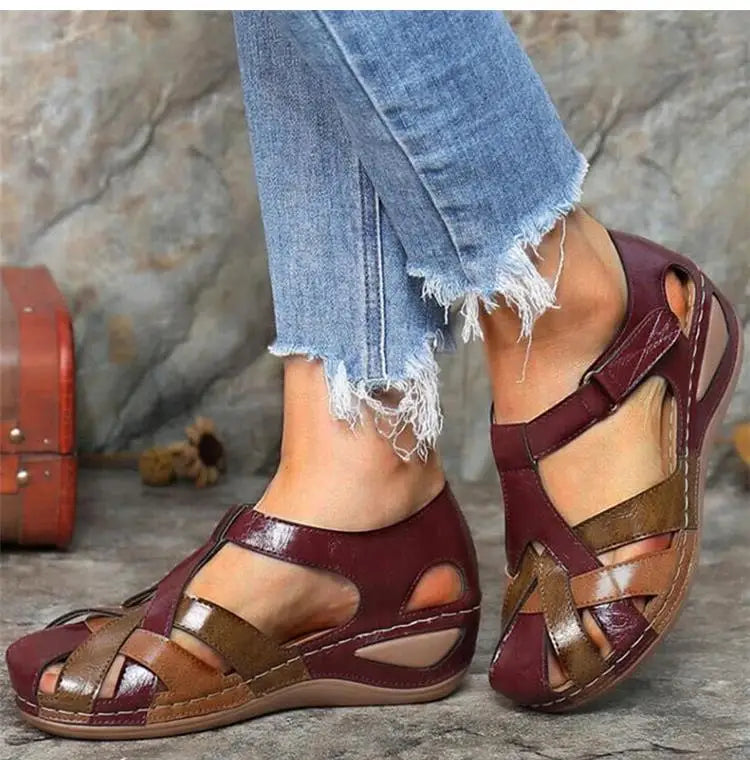 Summer Sandals Women Shoes Outdoor Walking Shoes Non-Slip Sandals Ladies Wedge Sandals Woman Casual Sandal Women Footwear Female