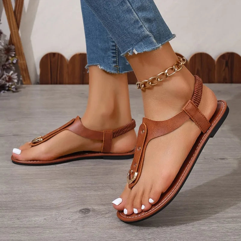 Thong Flat Sandals for Women — Simple, Fashionable & Perfect for Beach & Everyday Wear
